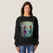 Dame süßes Hemd Sweatshirt (Vorne ganz)