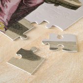 Dame Taking Coffee, Modegeck, c.1695 (engravi Puzzle (Seite)