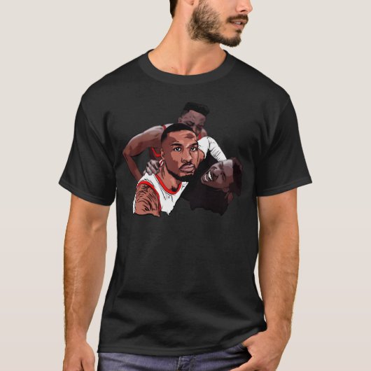 Dame Time Lillard Buzzer Beater T-Shirt (Vorderseite)