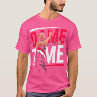 Dame Time Portland Basketball Geschenk T-Shirt