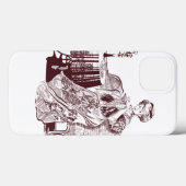 Dame trinkt Tee Case-Mate iPhone Hülle (Rückseite (Horizontal))