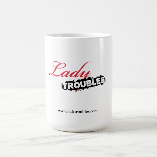 Dame Troubles Logo Mug Kaffeetasse (Mittel)
