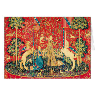 DAME UND EINHORN Blumen,Tiere Fantasy Weihnachten