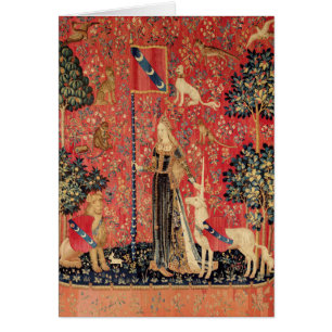 DAME UND EINHORN Blumen,Tiere Fantasy Weihnachten