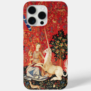 DAME UND EINHORN Fantasie Tiere Grün Rot Blumenmus Case-Mate iPhone Hülle