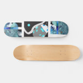 Dame Vogel-Skateboard Skateboard (Horizontal)