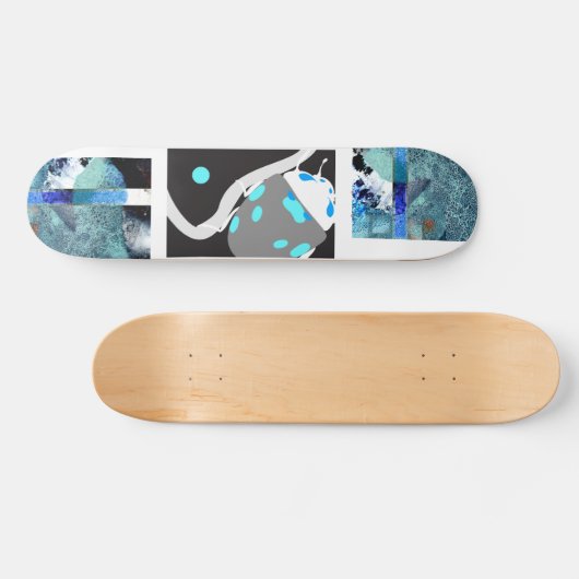 Dame Vogel-Skateboard Skateboard (Horizontal)