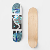 Dame Vogel-Skateboard Skateboard (Vorderseite)