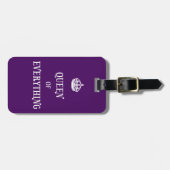 Dame von allem Gepäckanhänger (Vorderseite horizontal)