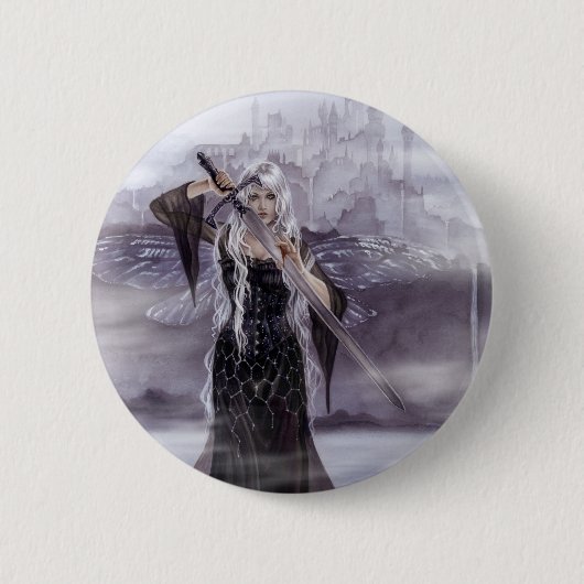 Dame von Avalon Abzeichen/Knopf Button (Vorderseite)