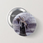 Dame von Avalon Abzeichen/Knopf Button (Vorne & Hinten)