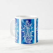 Dame von Guadalupe (Mutter Mary) Kaffeetasse (Vorderseite Links)
