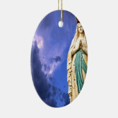 Dame von Lourdes Keramik Ornament (Rechts)