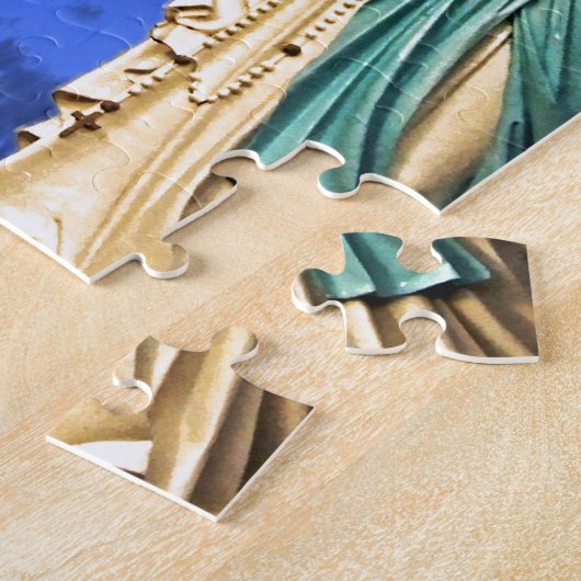 Dame von Lourdes Puzzle (Seite)