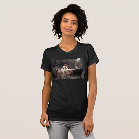 Dame von Shalott T-Shirt (Vorne ganz)