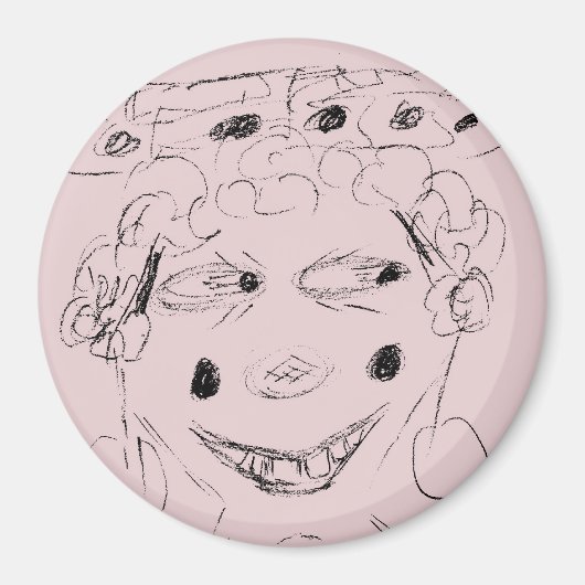 Dame Wacky Magnet (Vorne)