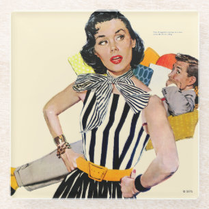 Dame Was Insulted 2 Glasuntersetzer