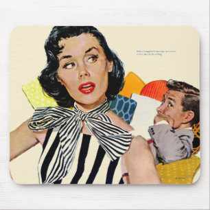 Dame Was Insulted Mousepad