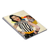 Dame Was Insulted Notizblock (Rechte Seite)