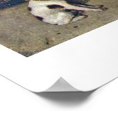 Dame Wash Hands von Gerard Ter Borch, dem Jüngeren Poster (Ecke)