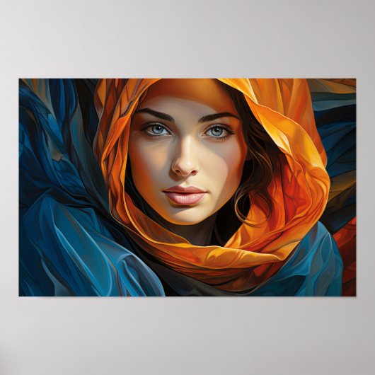 Dame Weisheit Poster (Vorne)