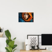 Dame Weisheit Poster (Heimbüro)