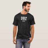 Damen 302 Delaware Rough Stencil Design Premium_2 T-Shirt (Vorne ganz)