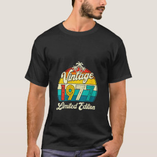 Damen 45 Jahre Alt Vintage 1977 45. Geburtstag Par T-Shirt