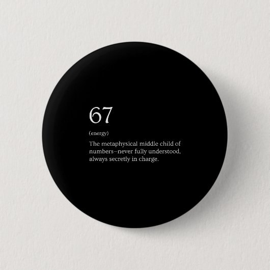 Damen 67 Definition Meme V-Ausschnitt Button (Vorderseite)