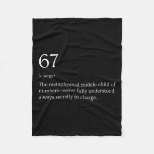 Damen 67 Definition Meme V-Ausschnitt Fleecedecke