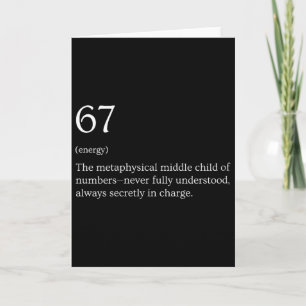Damen 67 Definition Meme V-Ausschnitt  Karte