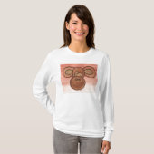 Damen-Affe Hoodie T-Shirt (Vorne ganz)