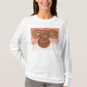 Damen-Affe Hoodie T-Shirt