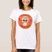 Damen-Agent-Orangen-T - Shirt (Vorderseite)