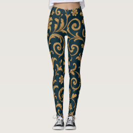 Damen-All-Over-Print-Stil-Gym- und Casual- Leggings