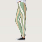 Damen Ästhetik Mode Leggings (Links)