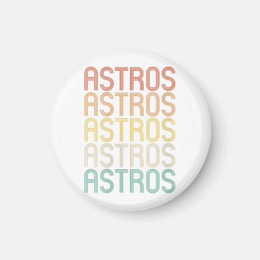 Damen Astros  Magnet (Vorne)