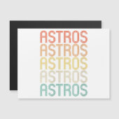 Damen Astros Magnetkarte (Vorne/Hinten)