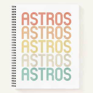Damen Astros Notizblock