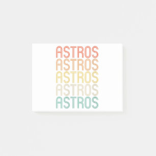 Damen Astros  Post-it Klebezettel