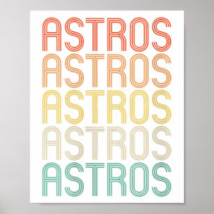 Damen Astros Poster