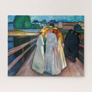 Damen auf der Brücke   Edvard Munch   Puzzle