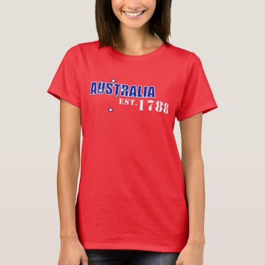 Damen Australien, Est. Shirt 1788 (Vorderseite)