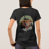 Damen-Baby - Puppe T - Shirt (vorderes und (Rückseite)