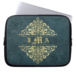 Damen-barocke Art-Führungskraft-Laptop-Haut Laptopschutzhülle