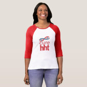 Damen-Baseball Jersey der Heilungs-HHT T-Shirt (Vorne ganz)