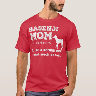 Damen Basenji Hundebesitzerin lustige Liebhaberin T-Shirt