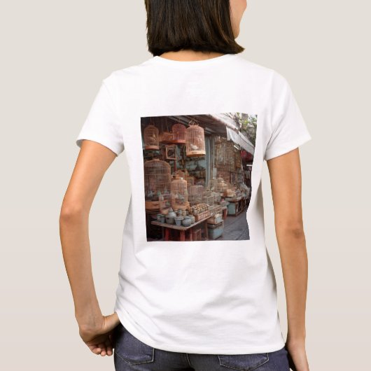  Damen Basic T-Shirt (Rückseite)