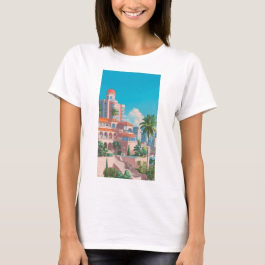 Damen Basic T-Shirt (Vorderseite)