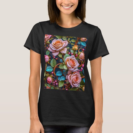 Damen Basic T-Shirt (Vorderseite)
